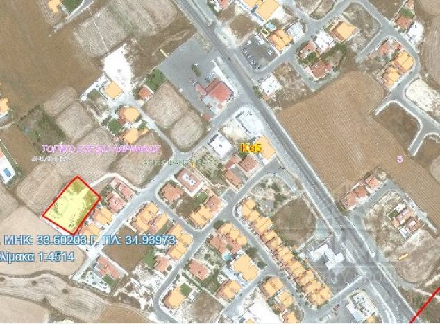 Ziemia w rejonie Larnaca (Aradippou) na sprzedaż
