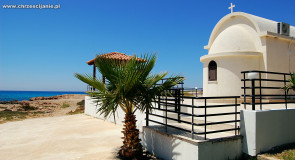 Widok na morze Cypr